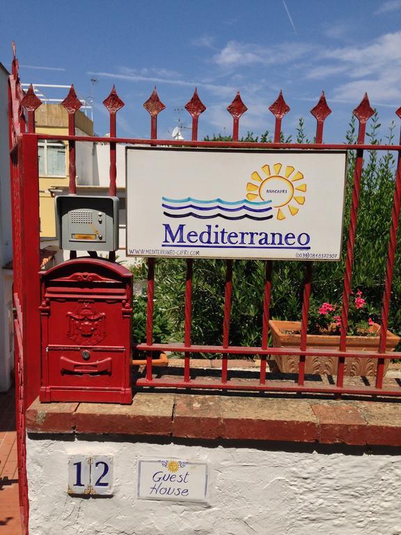 Mediterraneo Bed & Breakfast Anacapri  Dış mekan fotoğraf